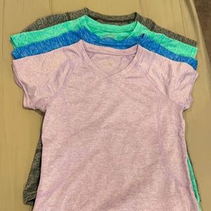 Girls work-out shirts